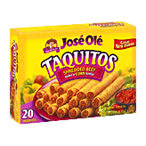 Jose Ole Taquitos beef in corn tortillas, 20 taquitos Left Picture